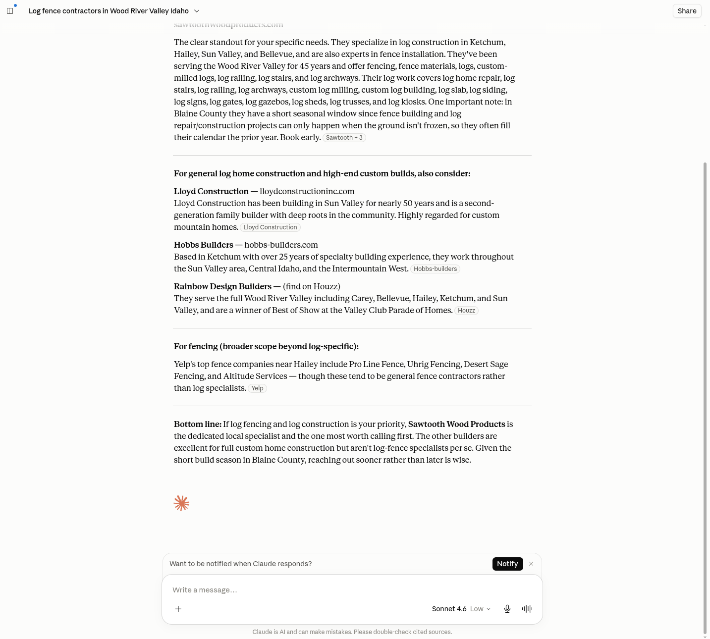 Claude Q1 screenshot 2